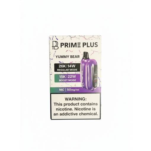 PRIME PLUS 26000 puff - YMMY BEAR - ( RECHARGEABLE )