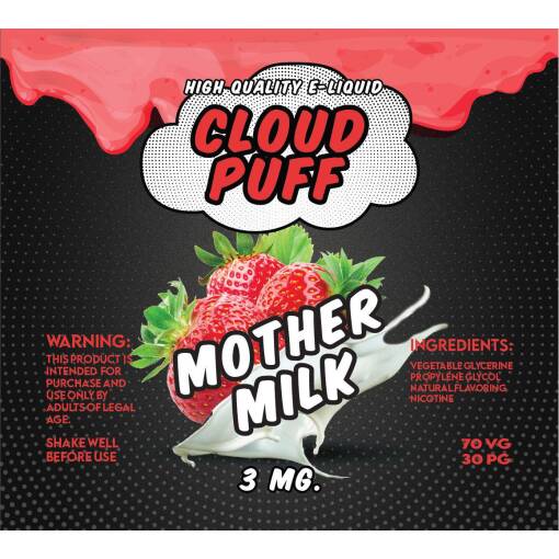 Cloud Puff - Mother Milk - DL - 60ML