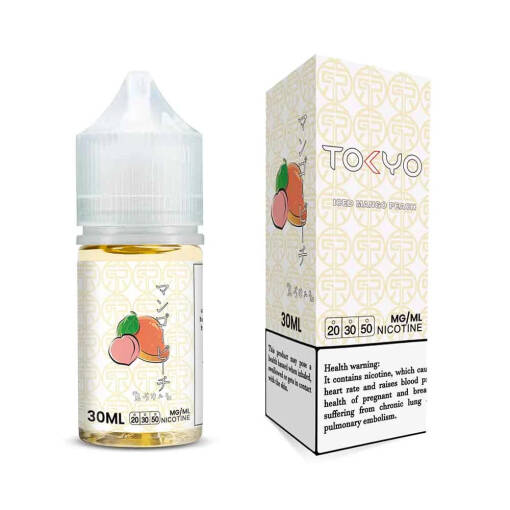 Tokyo - Iced Mango Peach - SALT - 30ML 1 Tokyo - Iced Mango Peach - SALT - 30ML