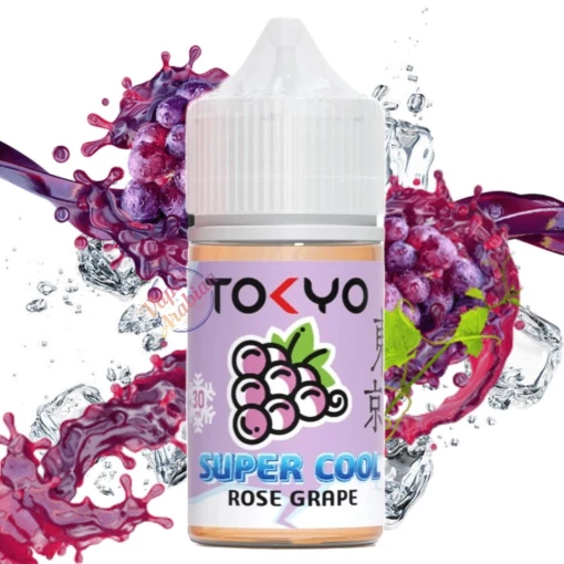 TOKYO - Super Cool - Rose Grape - SALT - 30ML