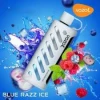 Vozol شيشة للاستخدام مرة واحدة DTL 25000 سحبة - بلو راز آيس - (قابلة لإعادة التوصيل)