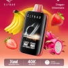 ELFBAR MOONNIGHT 40000 puff - Dragon strawnana - ( RECHARGEABLE )