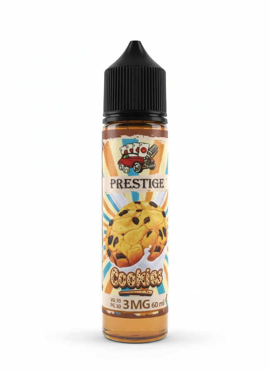 chocolate chip cookie vape juice PRESTIGE - Cookies - DL Choose Flavor:The Mighty Straw cannabis pre-roll packaging Tobacco Flavor Vapes –