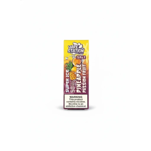 محطة VAPE - فاكهة العاطفة PINEAPPLE - ملح - 30 مل