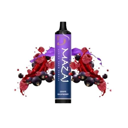 Mazaj Disposable - GRAPE RASPBERRY - 4000 Puffs