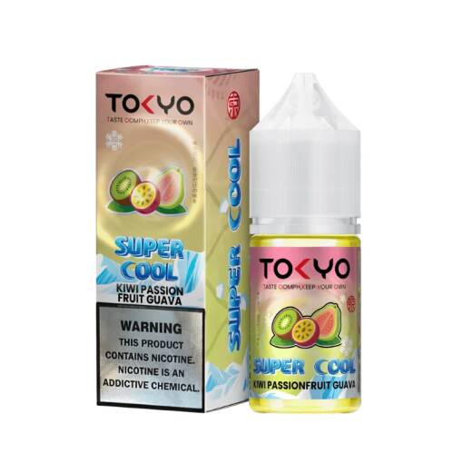 TOKYO - Super Cool - KIWI PASSIONFRUIT GUAVA - SALT - 30ML 1 TOKYO - Super Cool - KIWI PASSIONFRUIT GUAVA - SALT - 30ML