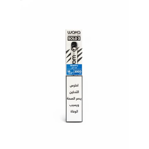 Waka Solo2 Disposable 3000 puff - Blueberry - ( RECHARGEABLE )