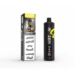 ZEN CLOUD SHISHA Disposable 40000 puff - LEMON MINT - ( RECHARGEABLE )
