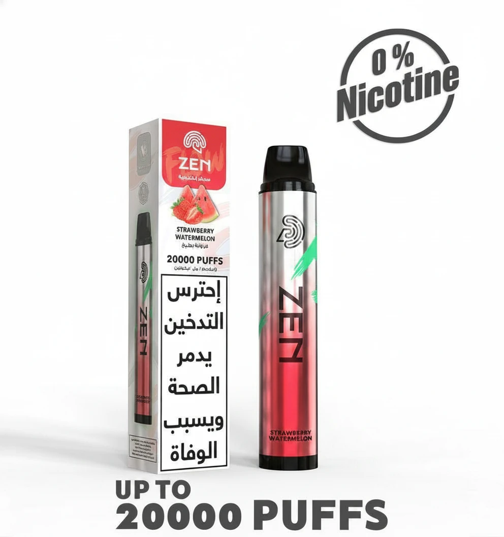 zen bar vape PURE Disposable 20000 puff - WATERMELON ICE Gold Add Free 100ML E Liquid:Blueberry Aspire BP60 Replacement Coils