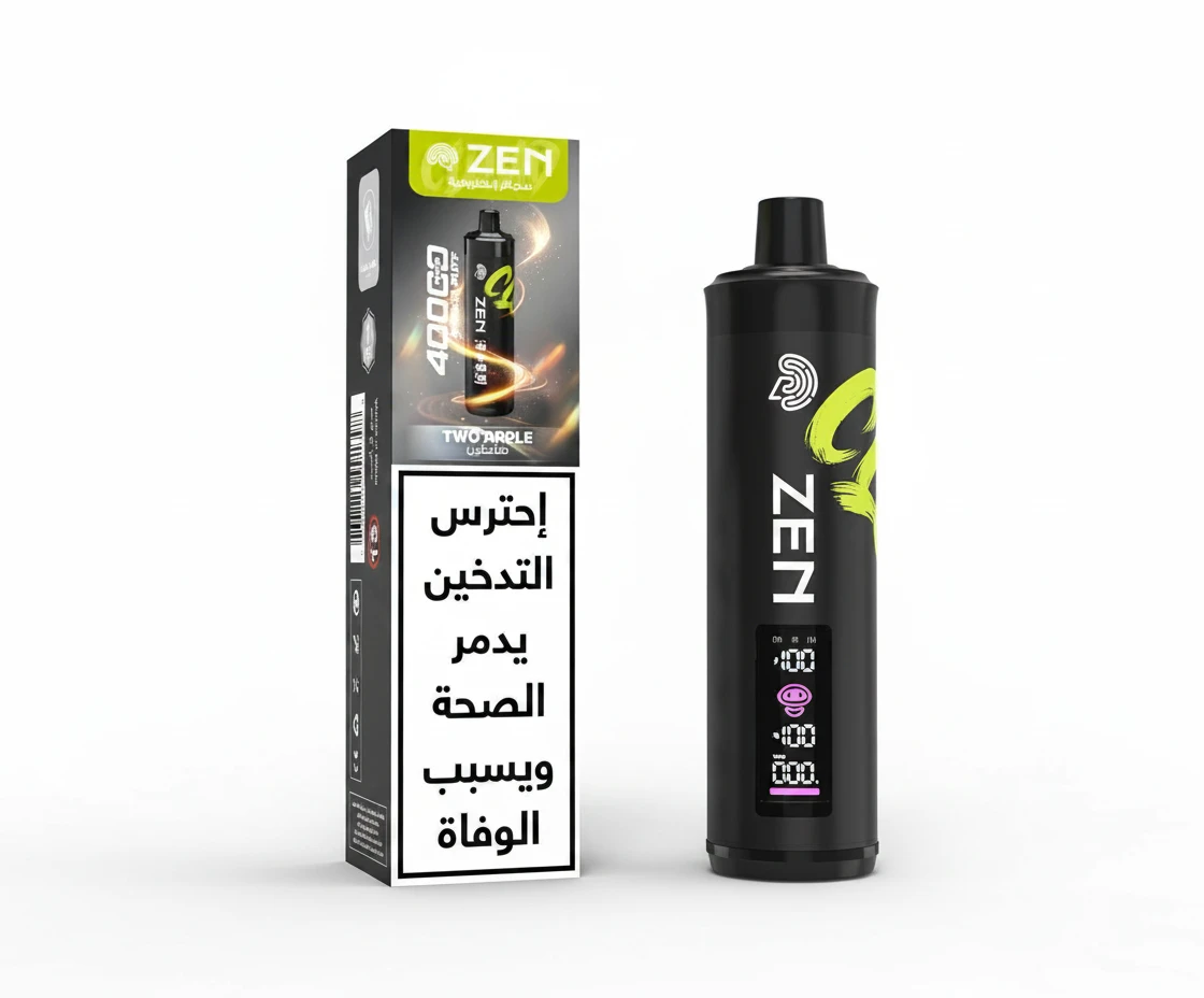 ZEN CLOUD SHISHA Disposable 40000 puff - TWO APPLE - ( RECHARGEABLE ) 1 ZEN CLOUD SHISHA Disposable 40000 puff - TWO APPLE - ( RECHARGEABLE )