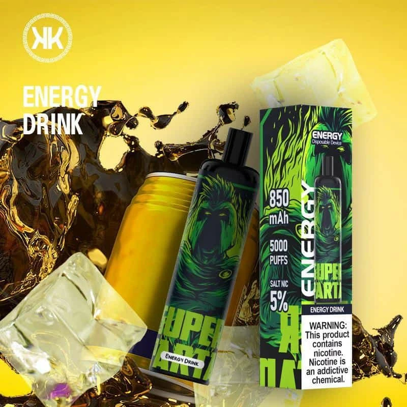 ENERGY Disposable Pods 5000 puff - Energy Drink - ( RECHARGEABLE )