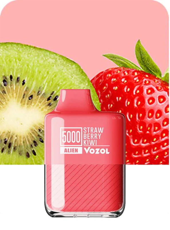Vozol Disposable 5000 puff - Strawberry Kiwi - ( RECHARGEABLE ) 1 Vozol Disposable 5000 puff - Strawberry Kiwi - ( RECHARGEABLE )