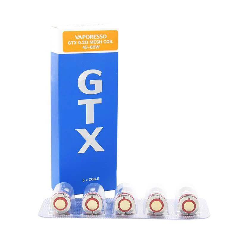 VAPORESSO GTX 0.2 REPLACEMENT COILS 1 VAPORESSO GTX 0.2 REPLACEMENT COILS