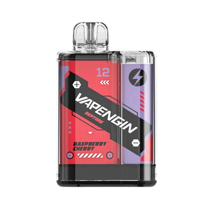 Vapengin 8000 puff - Raspberry Cherry - ( RECHARGEABLE ) 1 Vapengin 8000 puff - Raspberry Cherry - ( RECHARGEABLE )