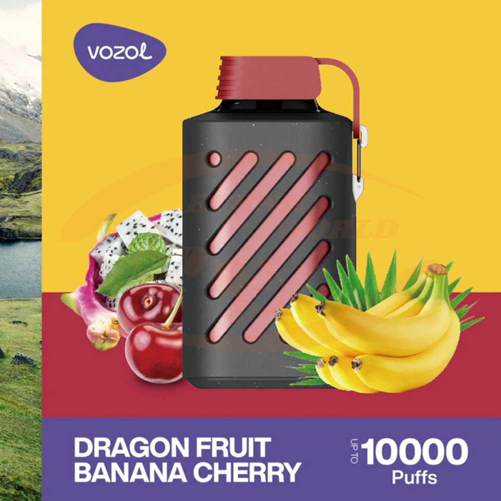 Vozol Disposable 10000 puff - Dragon Fruit Banana Cherry - ( RECHARGEABLE ) Beta Vape Vozol Disposable 10000 puff - Dragon Fruit Banana Cherry - ( RECHARGEABLE ) Beta Vape