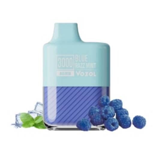 Vozol Disposable 3000 puff - Blue Razz Mint