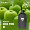 Waka Smash Disposable 15000 puff - Green apple Ice - ( RECHARGEABLE )