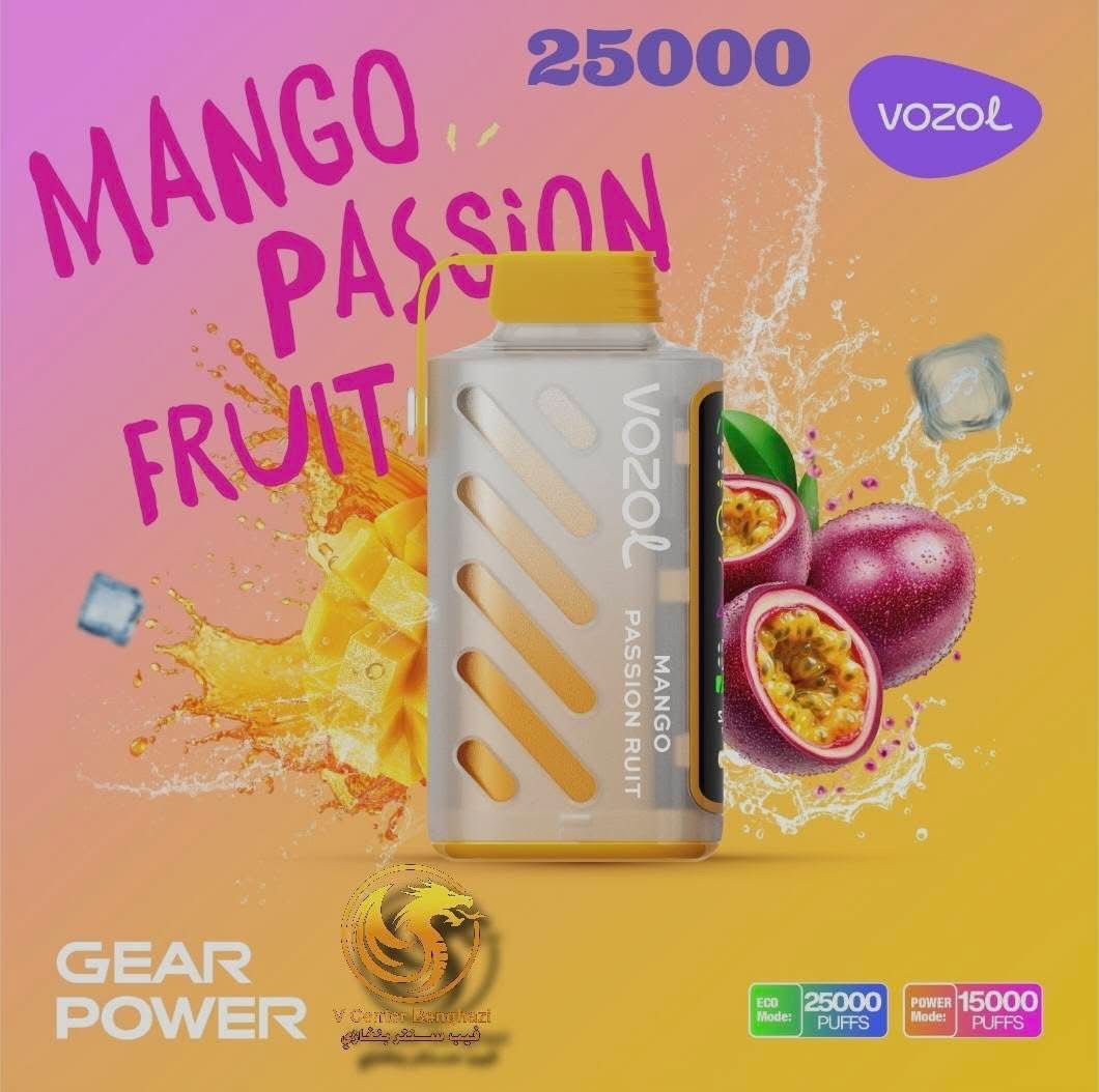 vozol 25000 mango Vozol Disposable (Speical Edition) 25000 puff - Mango Passionfruit