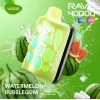 Vozol  Disposable Rave 40000 puff - Watermelon Bubblegum - ( RECHARGEABLE )
