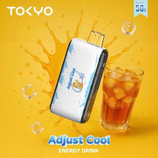 Tokyo Adjust Disposable 50000 puff - Energy Drink - ( RECHARGEABLE )