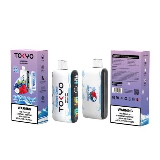 Tokyo Adjust Disposable 50000 puff - Blueberry Raspberry - ( RECHARGEABLE )