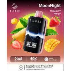 ELFBAR مون نايت 40000 سحبة - فراولة ومانجا - ( قابلة للشحن )