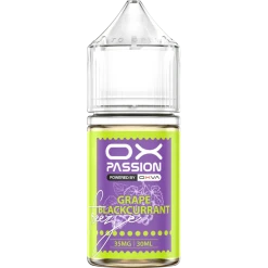 OXPASSION - FREEZE - عنب وكشمش أسود - نيكوتين سولت - 30 مل
