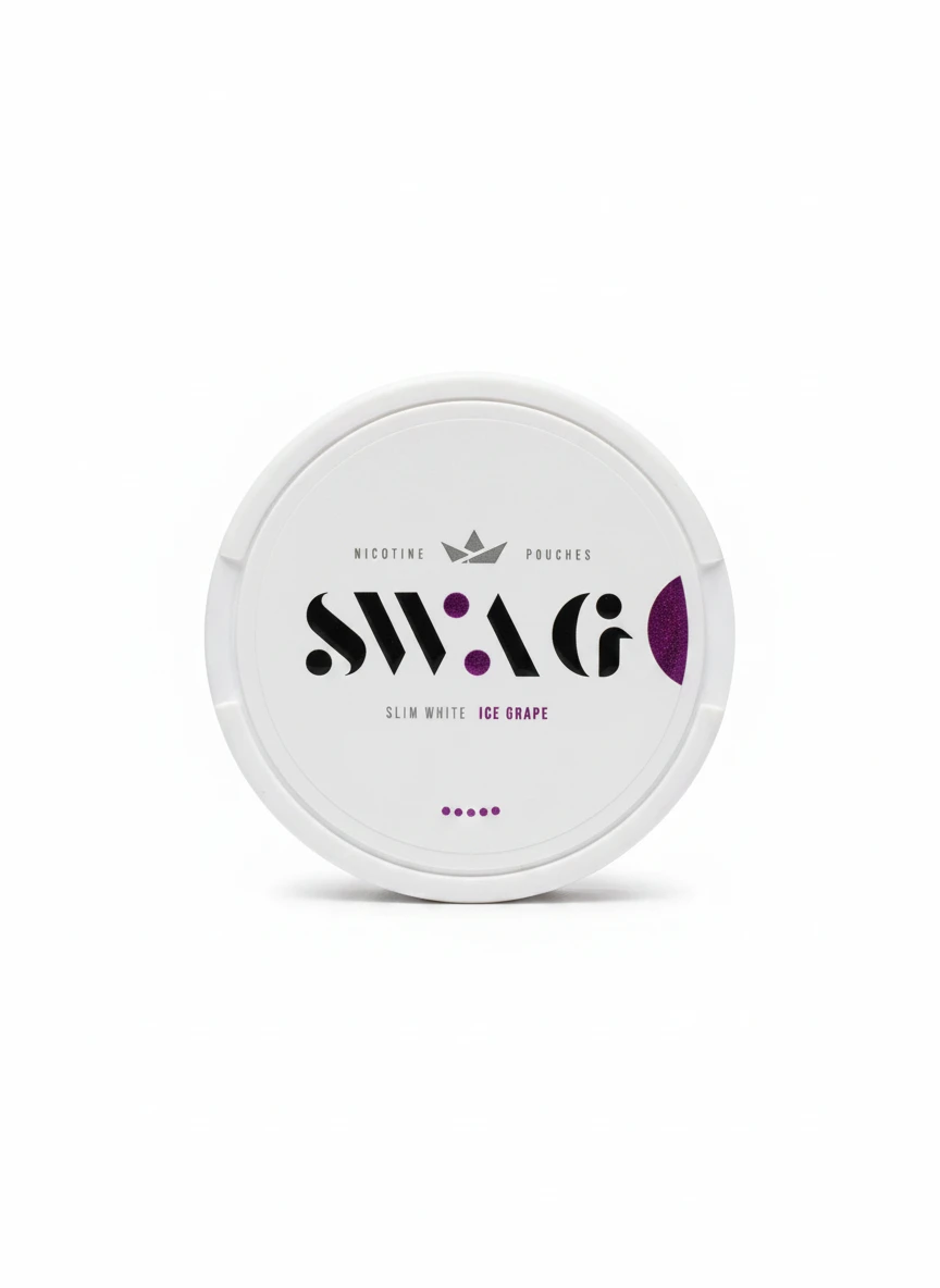 SWAG NICOTINE POUCHES GRAPE ICE STRONG (30MG) 1 SWAG NICOTINE POUCHES GRAPE ICE STRONG (30MG)