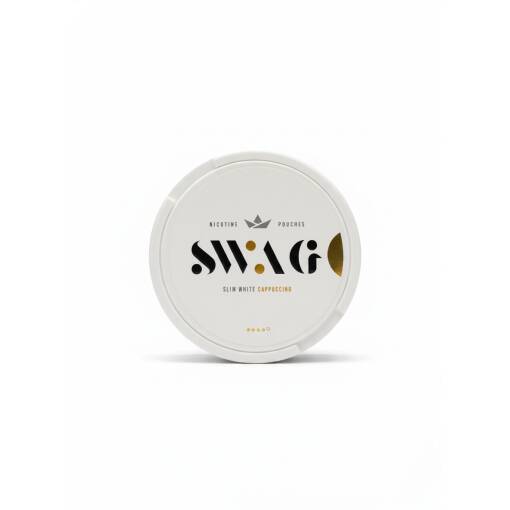 SWAG NICOTINE POUCHES WHITE CAPPUCCINO (15MG)