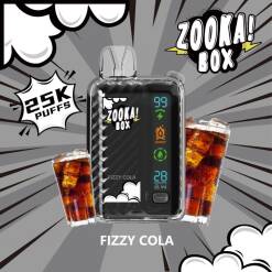 ZOOKA BOX  Disposable - FIZZY COLA - (25000 Puffs) ( RECHARGEABLE ) 50MG