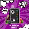 ZOOKA BOX  Disposable - GRAPE MIXED BERRIES - (25000 Puffs) ( RECHARGEABLE ) 50MG
