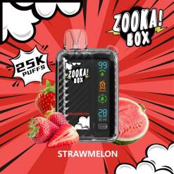 ZOOKA BOX  Disposable - STRAWMELON - (25000 Puffs) ( RECHARGEABLE ) 50MG
