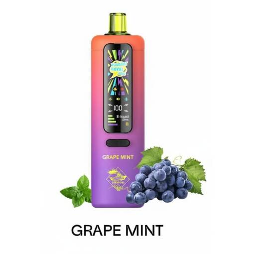 Tugboat Royal Pro DTL - GRAPE MINT - 40000 Puffs Disposable ( RECHARGEABLE ) 1 Tugboat Royal Pro DTL - GRAPE MINT - 40000 Puffs Disposable ( RECHARGEABLE )