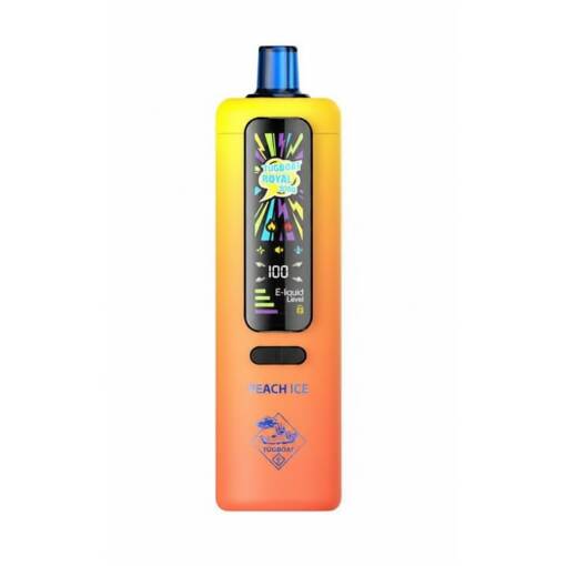 Tugboat Royal Pro DTL - PEACH ICE - 40000 Puffs Disposable ( RECHARGEABLE )