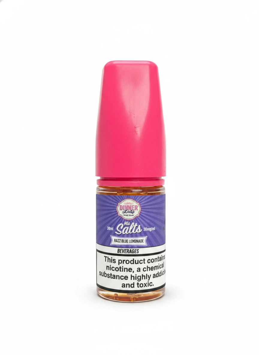 DINNER LADY - BLUERAZZ LEMONADE - SALT - 30ML 1 DINNER LADY - BLUERAZZ LEMONADE - SALT - 30ML