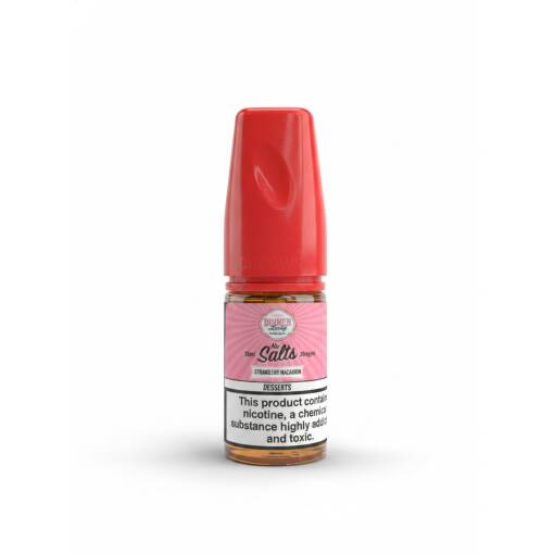 DINNER LADY - STRAWBERRY MACAROON -  SALT - 30ML