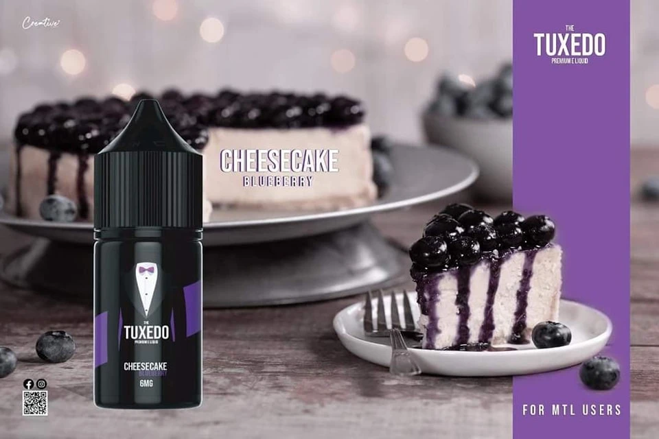TUXEDO - تشيز كيك بالتوت - DL - 60 مل