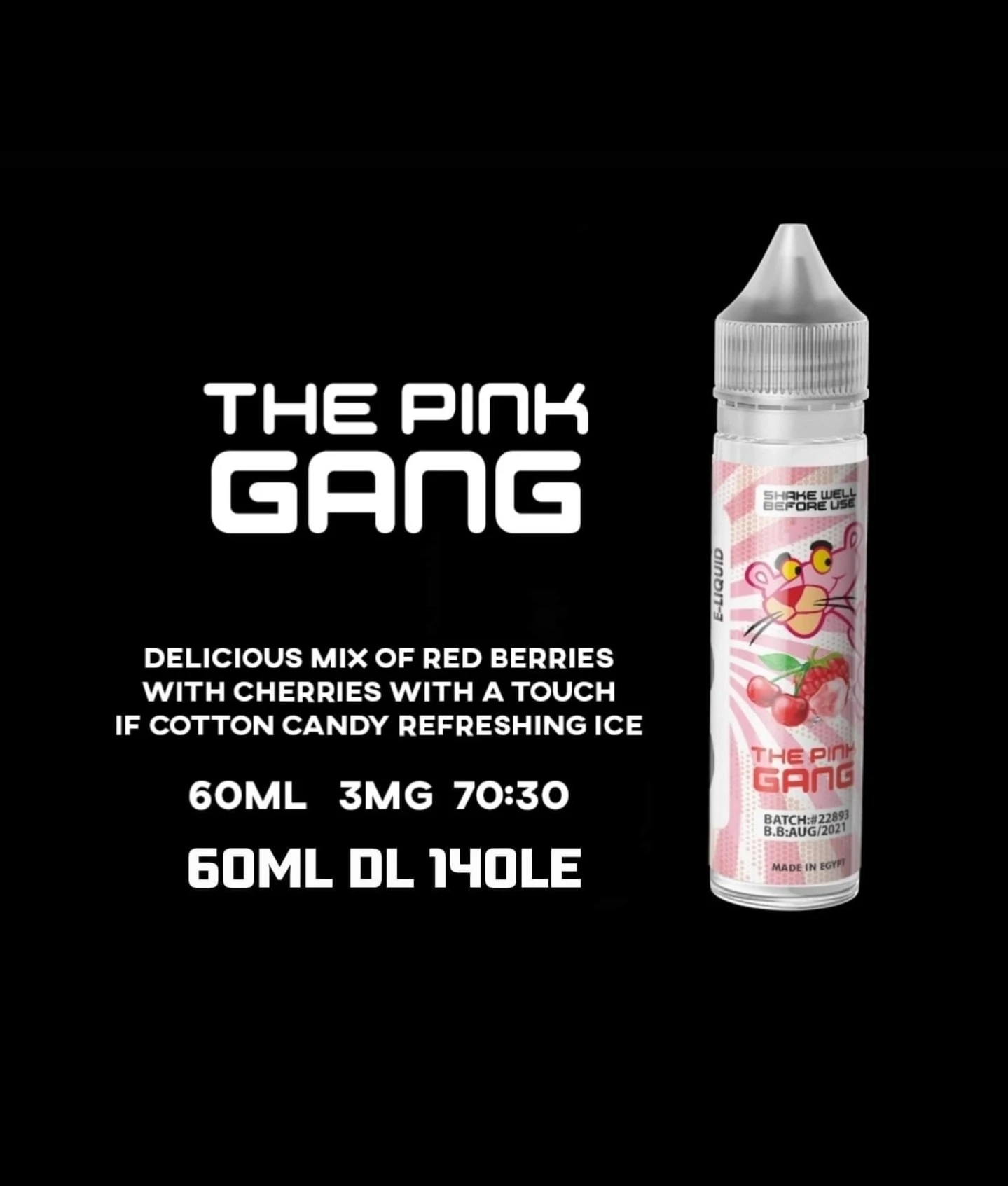 8BALL - Pink Gang - DL - 60ML 1 8BALL - Pink Gang - DL - 60ML