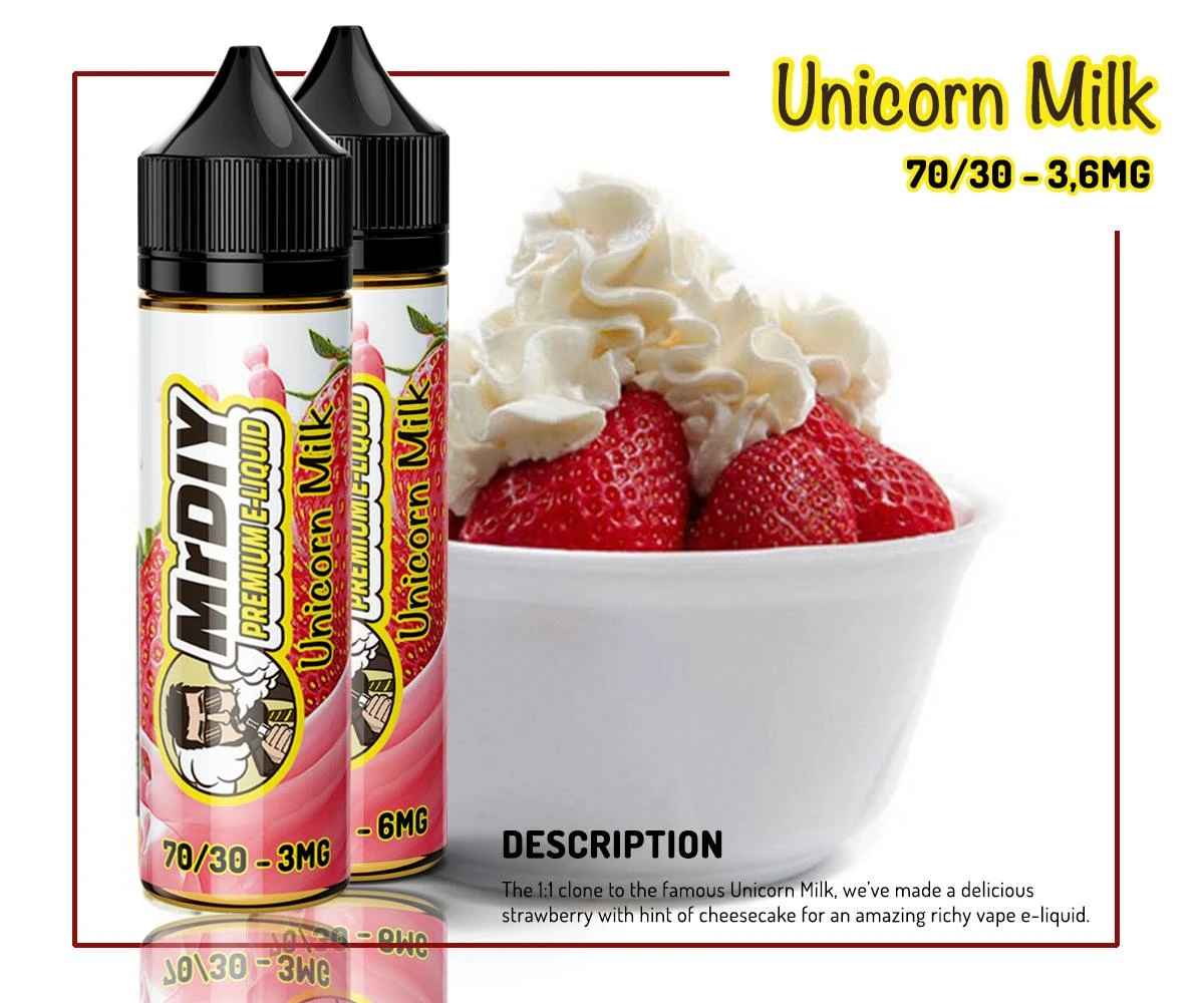 Mr DIY - Unicorn Milk - DL - 60ML 1 Mr DIY - Unicorn Milk - DL - 60ML