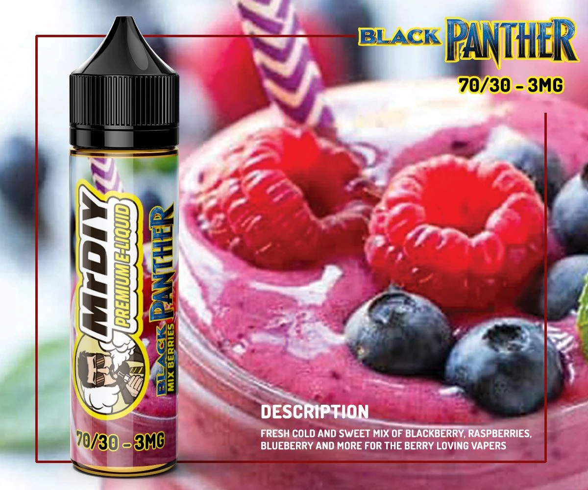 Mr DIY - Black Mix Berries Panther - DL - 60ML 1 Mr DIY - Black Mix Berries Panther - DL - 60ML