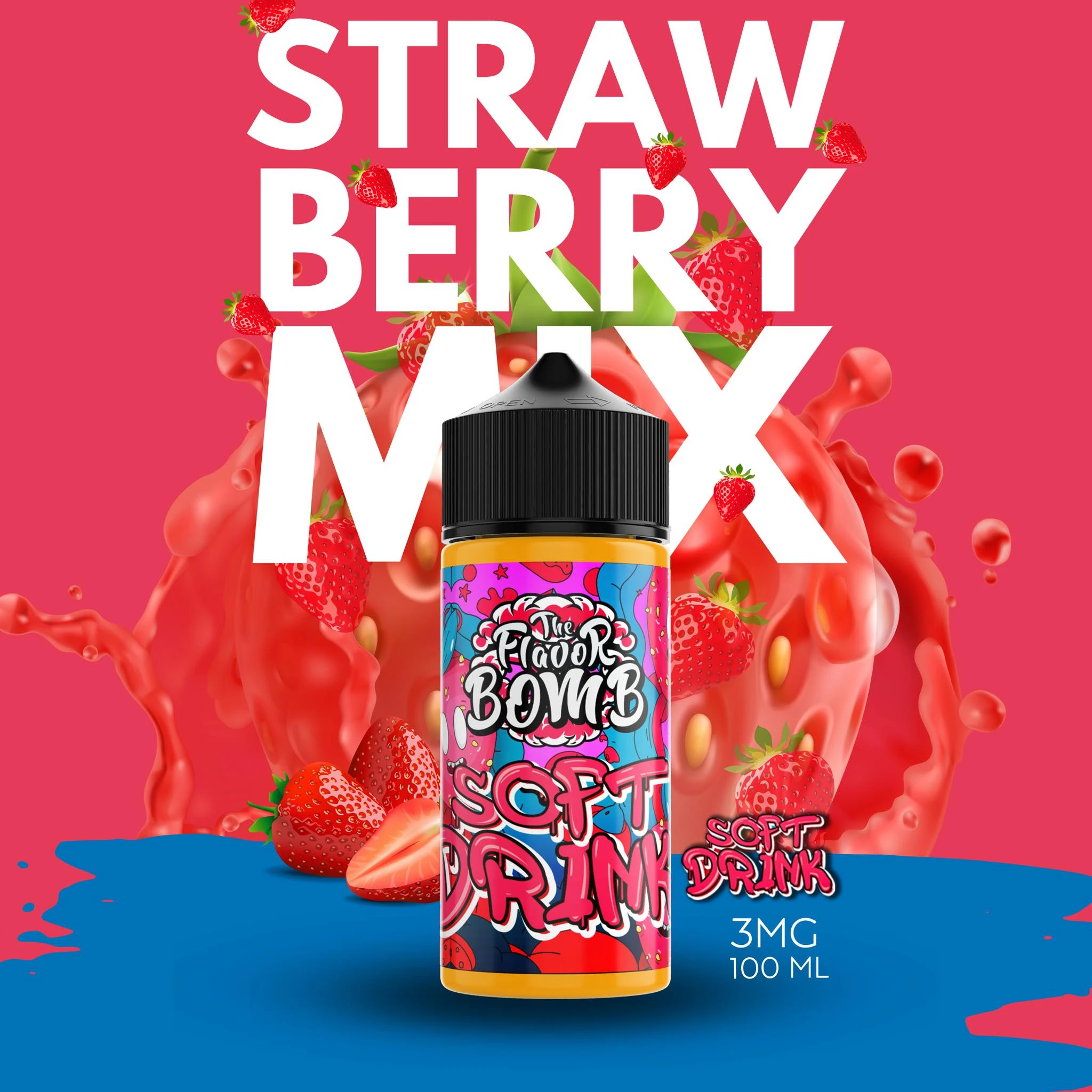 The Flavor Bomb - Soft Drink - DL - 100ML 1 The Flavor Bomb - Soft Drink - DL - 100ML