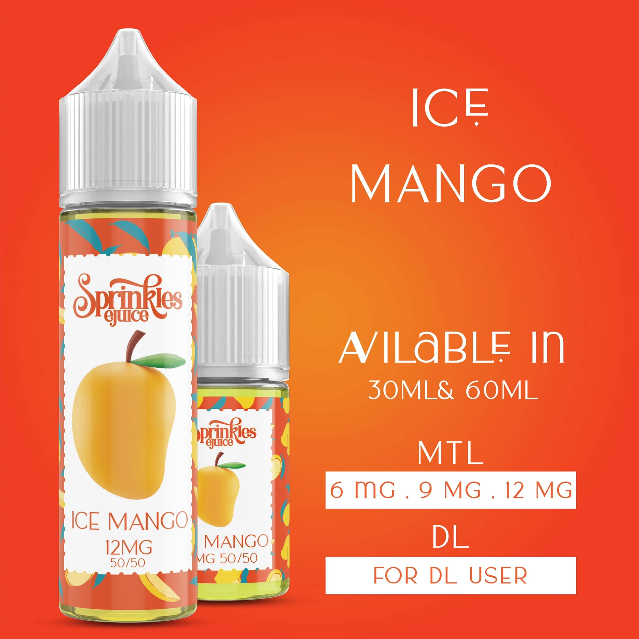 Sprinkles - Ice Mango - Salt - 30ML 1 Sprinkles - Ice Mango - Salt - 30ML