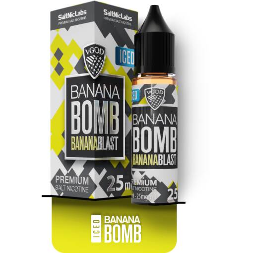 BOMB BANANA ICED - VGOD - SALT - 30ML