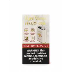 RIPE VAPES IVORY Disposable 40000 puff - WATERMELON ICE - ( RECHARGEABLE )