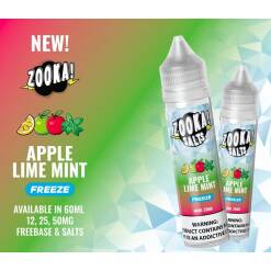 APPLE LIME MINT - ZOOKA FREEZE - MTL - 60ML