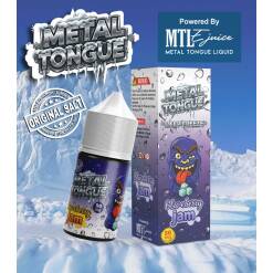 METAL TONGUE DEEP FREEZE - BLUEBERRY JAM - SALT - 30ML