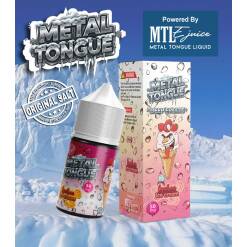 METAL TONGUE DEEP FREEZE - LYCHEE ICE CREAM - SALT - 30ML