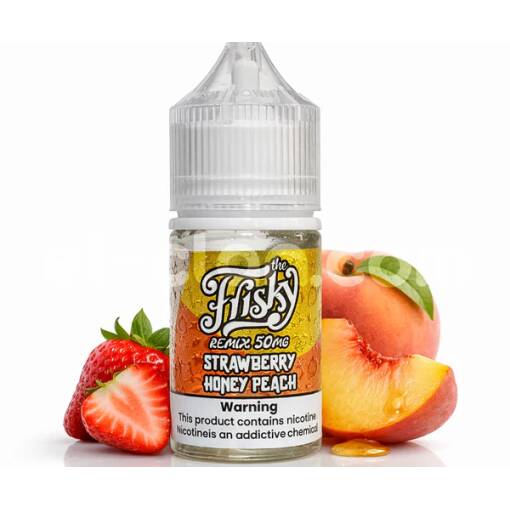 Frisky - STRAWBERRY HONEY PEACH - SALT - 30ML