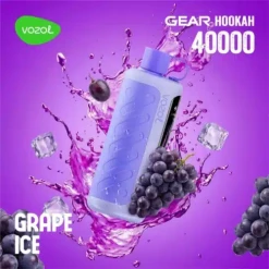 VOZOL شيشة جير 40000 مزة - عنب ايس - (قابلة للشحن)