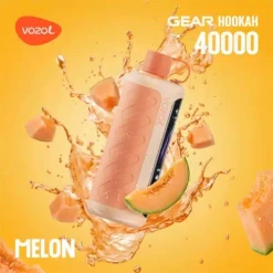VOZOL Gear Hookah 40000 Puffs Disposable - MELON - (RECHARGEABLE )